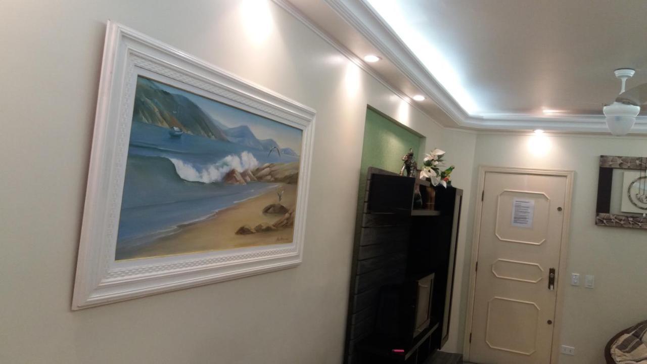 Apartamento Enseada, Guaruja, 3 Dorms, 3 Banhs, 8 Pessoas, 02 Quadras Da Praia, 2 Sacadas, 2 Vagas De Garagem Dış mekan fotoğraf