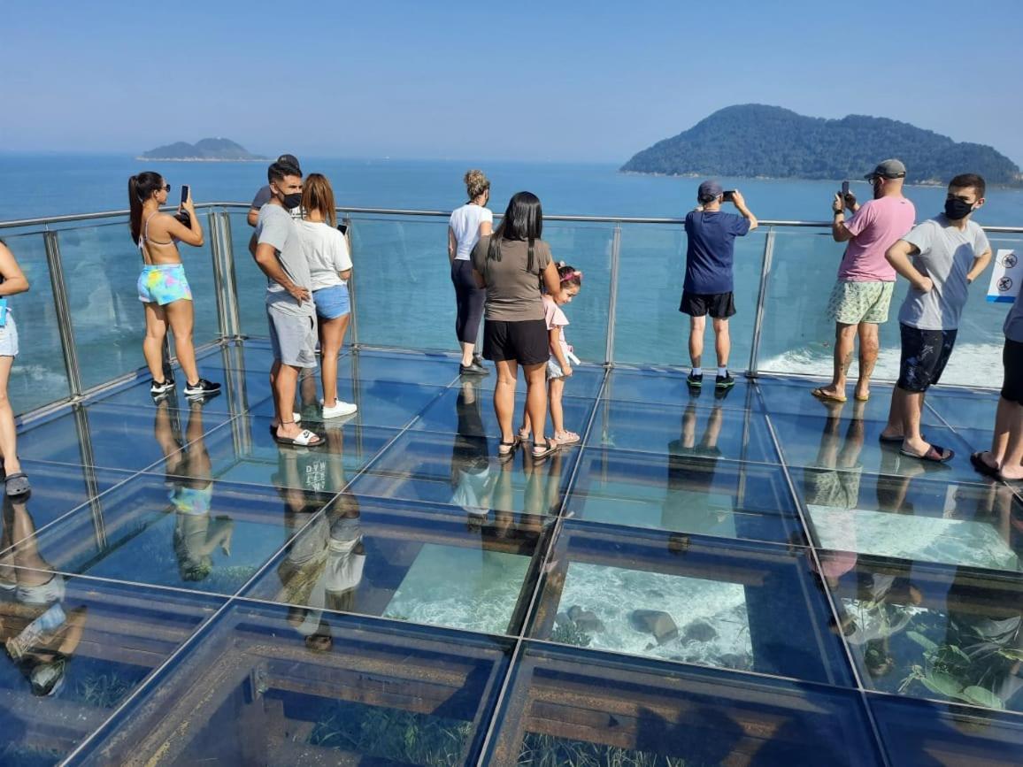 Apartamento Enseada, Guaruja, 3 Dorms, 3 Banhs, 8 Pessoas, 02 Quadras Da Praia, 2 Sacadas, 2 Vagas De Garagem Dış mekan fotoğraf