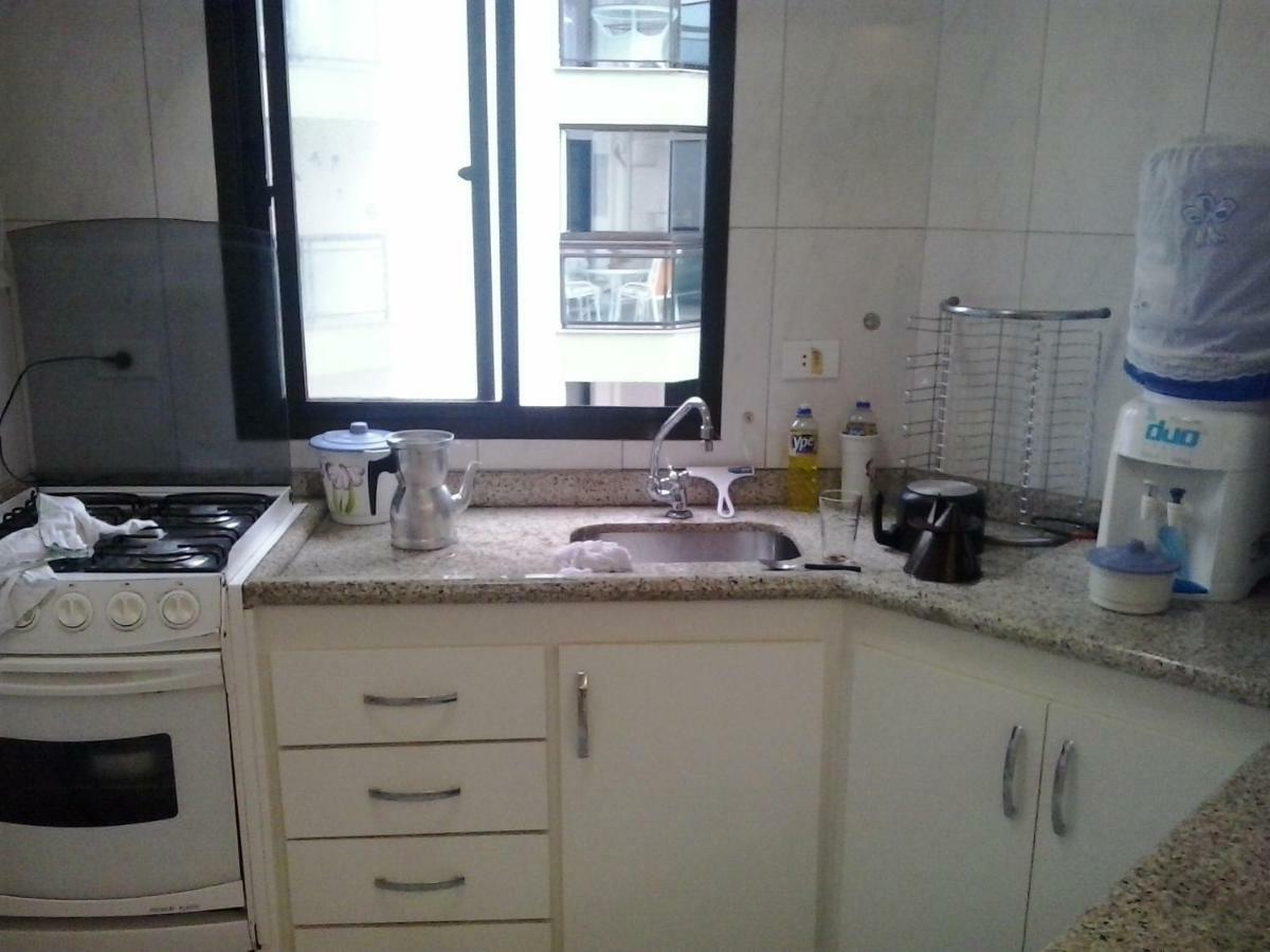 Apartamento Enseada, Guaruja, 3 Dorms, 3 Banhs, 8 Pessoas, 02 Quadras Da Praia, 2 Sacadas, 2 Vagas De Garagem Dış mekan fotoğraf